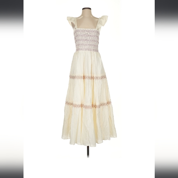 Madewell Lucie Midi Dress Small - Picture 1 of 7